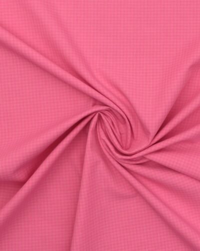 Pink/lyserød 2x2 mm tern - Bomuld
