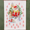 Julemanden læser - Julekalender 32x44 cm 1 Julemanden læser - Julekalender 32x44 cm