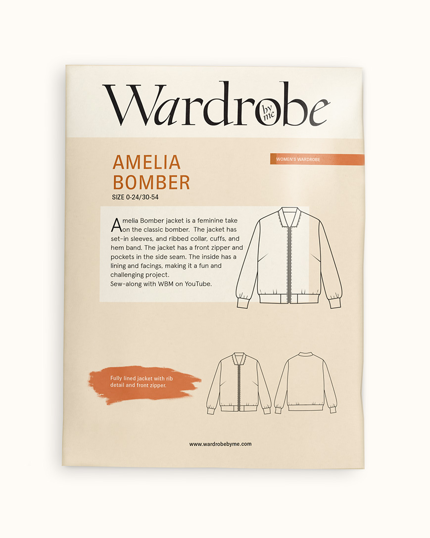 Amelia Bomber Jacket - str. 30-54 3 Amelia Bomber Jacket - str. 30-54