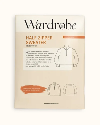 Half zipper sweater - str. 30-54