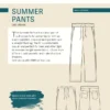 Summer pants - str. 2xs-4xl 2 Summer pants - str. 2xs-4xl
