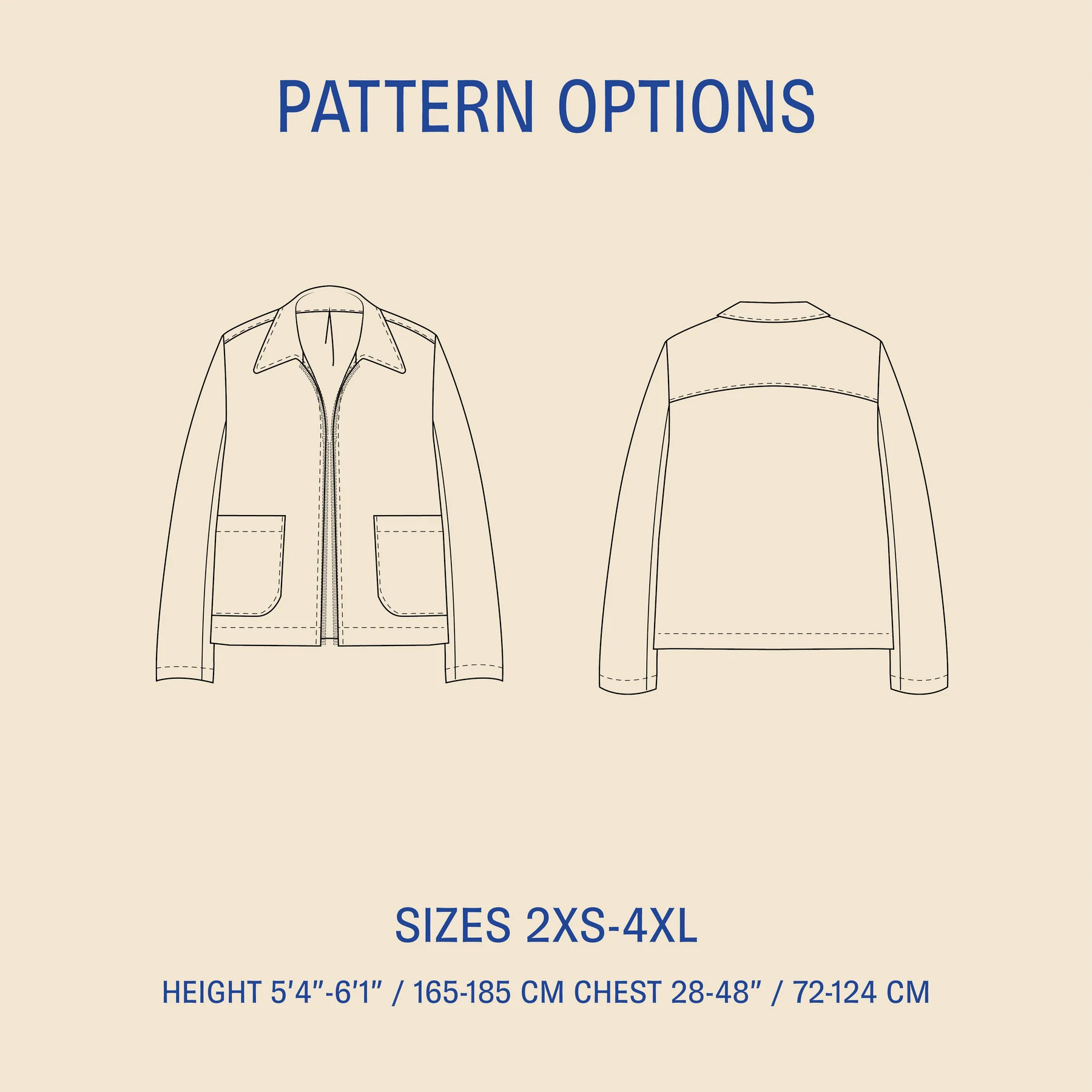 Bear jacket - Unisex str. 2xs-4xl 4 Bear jacket - Unisex str. 2xs-4xl - Billede 2