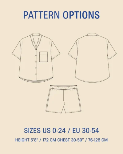 Alternative view of Camp Shirt and Shorts - str. 30-54