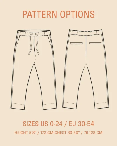 Alternative view of Easy pants - str. 30-54