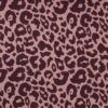 Bordeaux dyreprint på rosa - Isoli