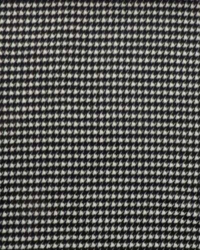 Pepitatern i sort/hvid- Uld/polyester