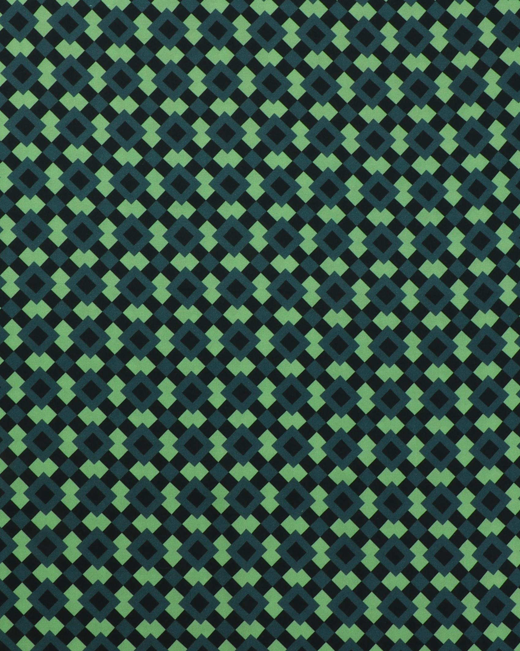 Geometrisk mønster - Viskose 3 Geometrisk mønster - Viskose