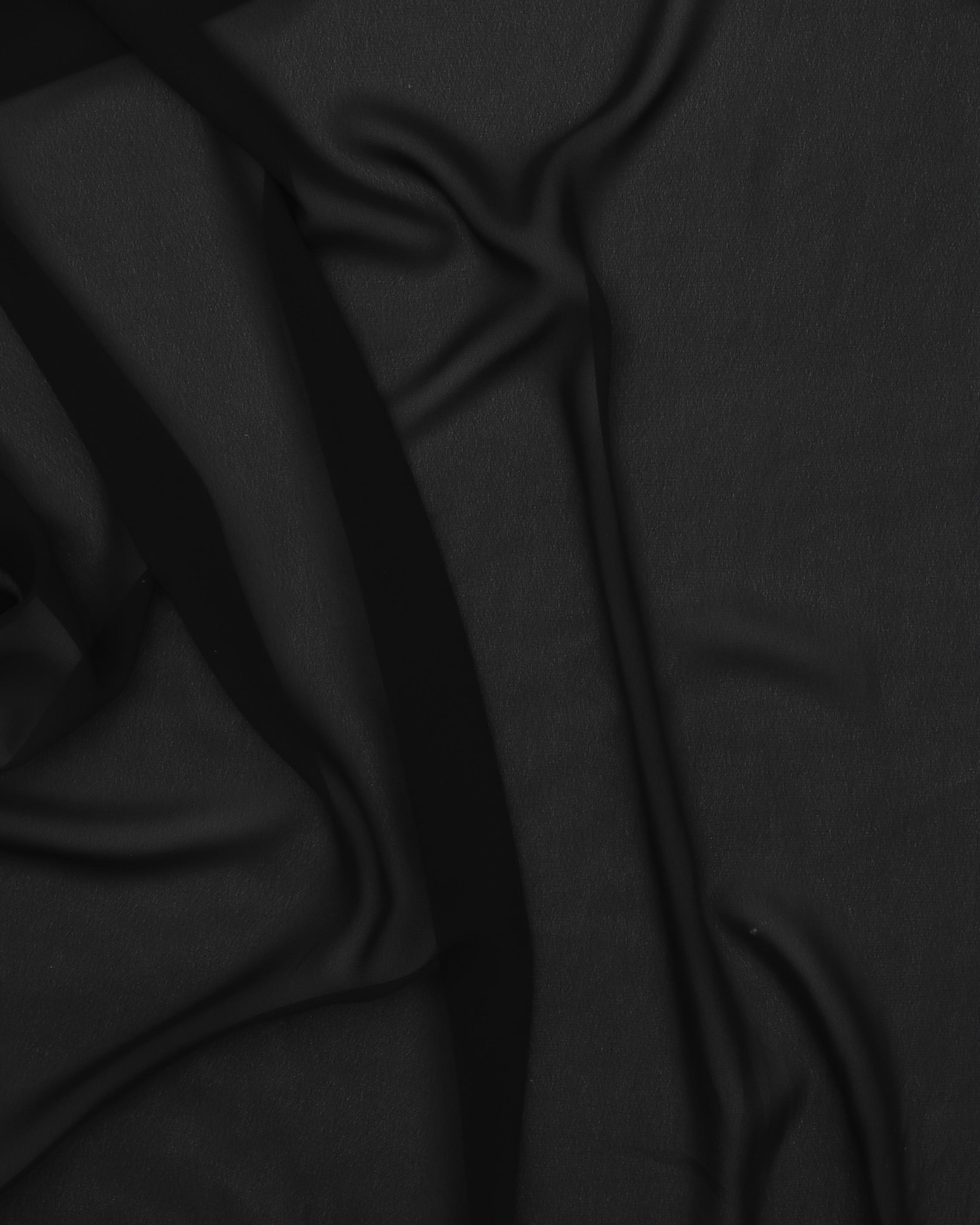 Sort - Chiffon, polyester 3 Sort - Chiffon, polyester
