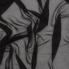 Sort, florlet - Chiffon, polyester 1 Sort, florlet - Chiffon, polyester