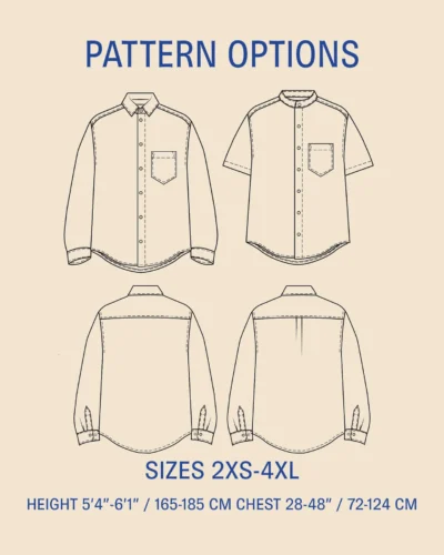 Alternative view of Jensen shirt - str. 2xs-4xl