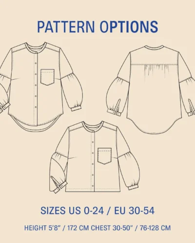 Alternative view of Puff Shirt - str. 30-54