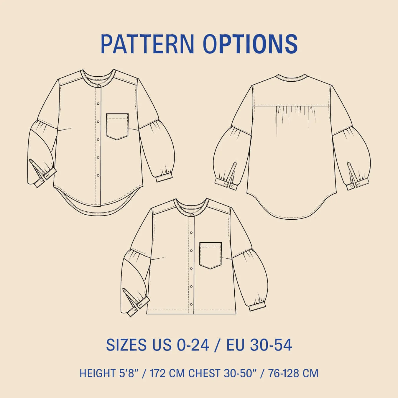 Puff Shirt - str. 30-54 4 Puff Shirt - str. 30-54 - Billede 2