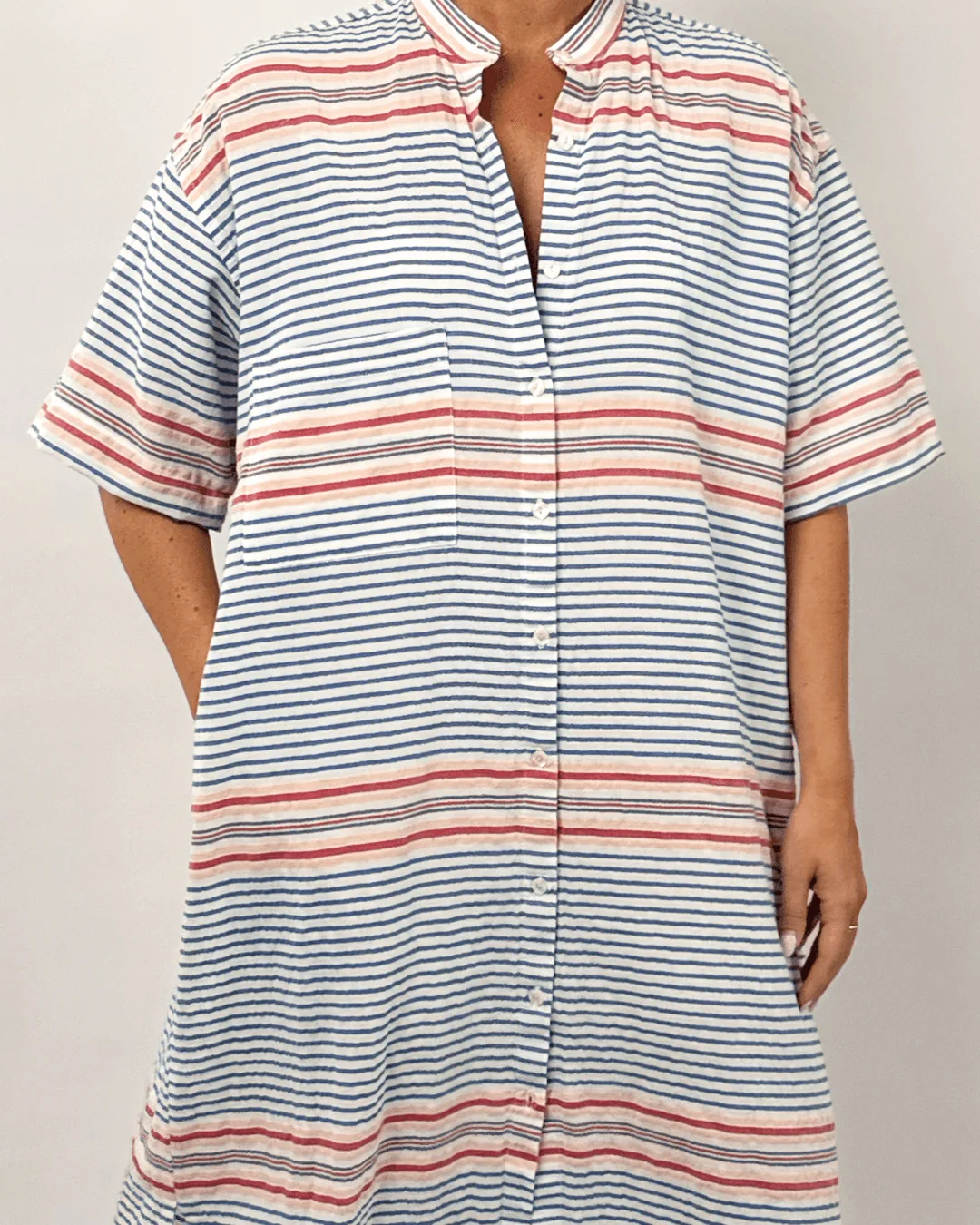 Big Shirt Dress - str. 30-54 7 Big Shirt Dress - str. 30-54 - Billede 5