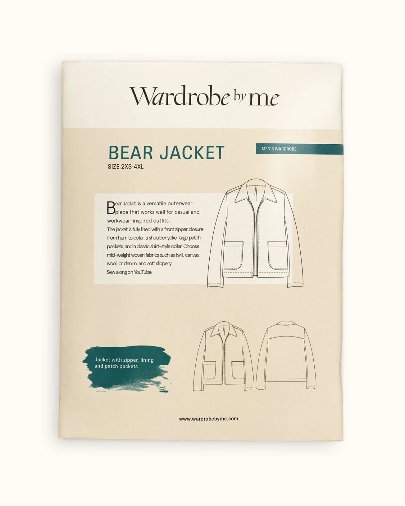 Bear jacket - Unisex str. 2xs-4xl 3 Bear jacket - Unisex str. 2xs-4xl
