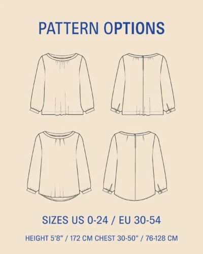 Alternative view of Esther blouse - str. 30-54