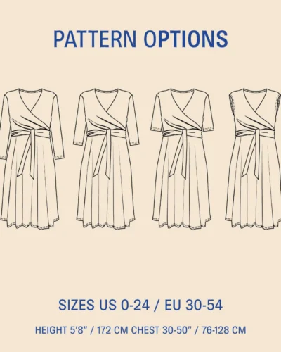 Alternative view of Wanda Wrap Dress - str. 30-54