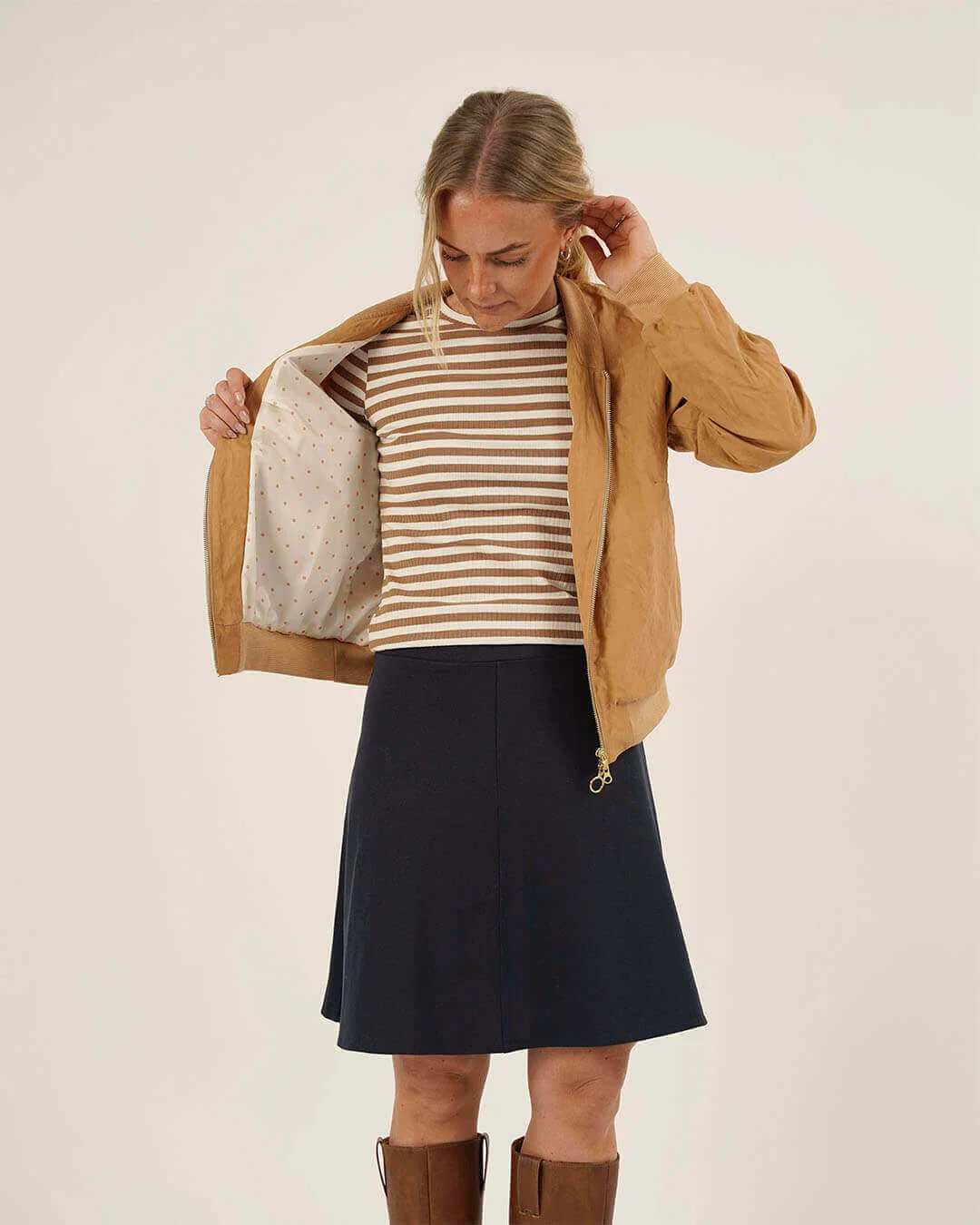 Amelia Bomber Jacket - str. 30-54 7 Amelia Bomber Jacket - str. 30-54 - Billede 5