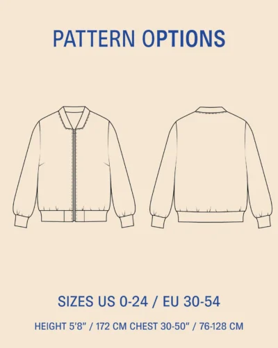 Alternative view of Amelia Bomber Jacket - str. 30-54