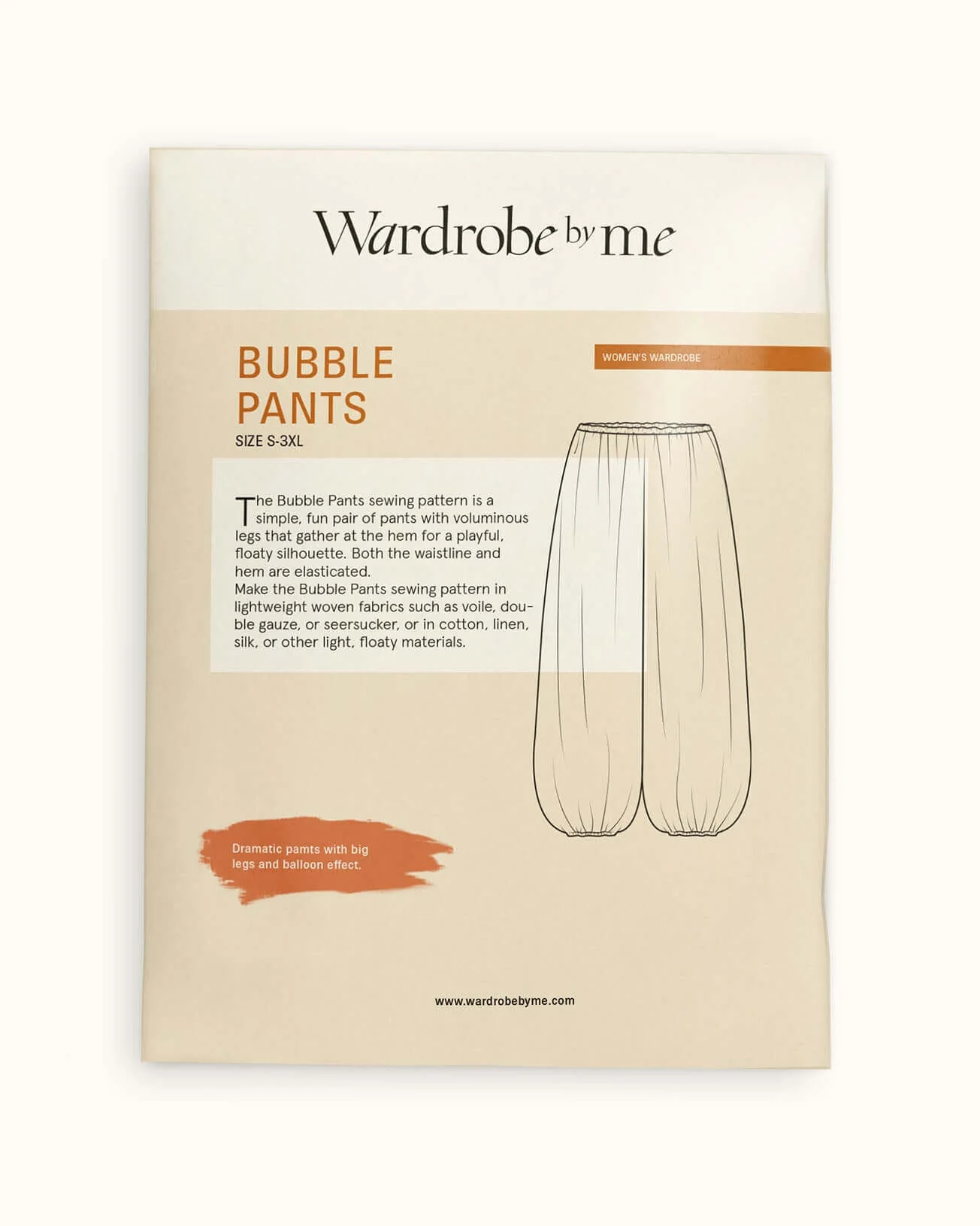 Bubble Pants - str. 30-54 3 Bubble Pants - str. 30-54