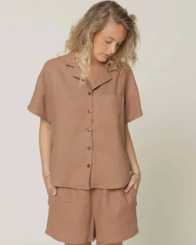 Camp Shirt and Shorts - str. 30-54 - Billede 4