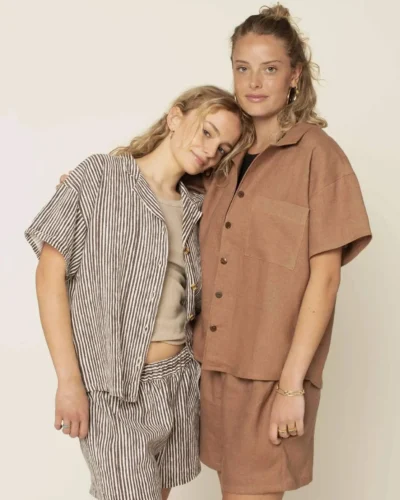 Camp Shirt and Shorts - str. 30-54 - Billede 3
