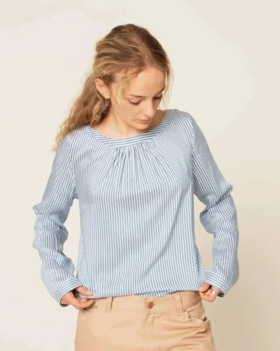 Esther blouse - str. 30-54 16 Esther blouse - str. 30-54 - Billede 7