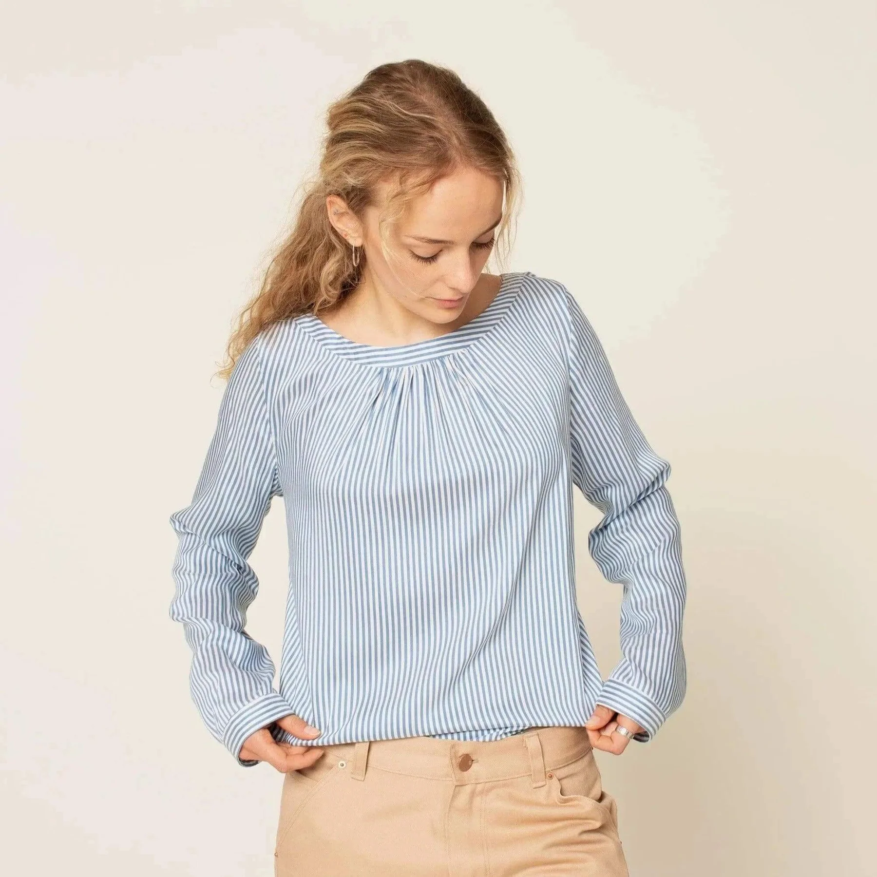 Esther blouse - str. 30-54 9 Esther blouse - str. 30-54 - Billede 7