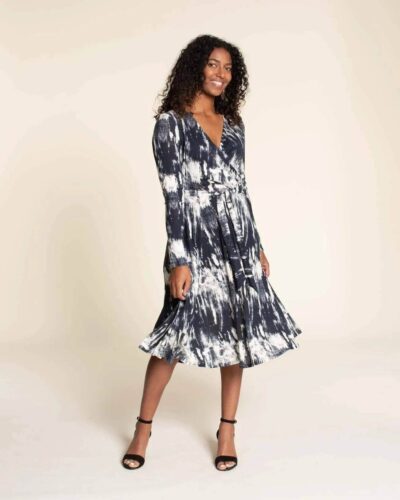 Wanda Wrap Dress - str. 30-54 - Billede 4