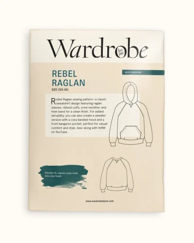 Rebel hoodie raglan - str. 2xs-4xl