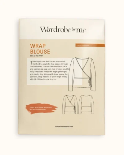 Wrap Blouse - str. 30-54