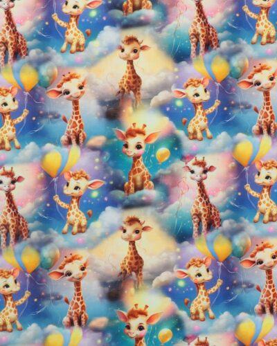 Giraffer leger med balloner - Jersey