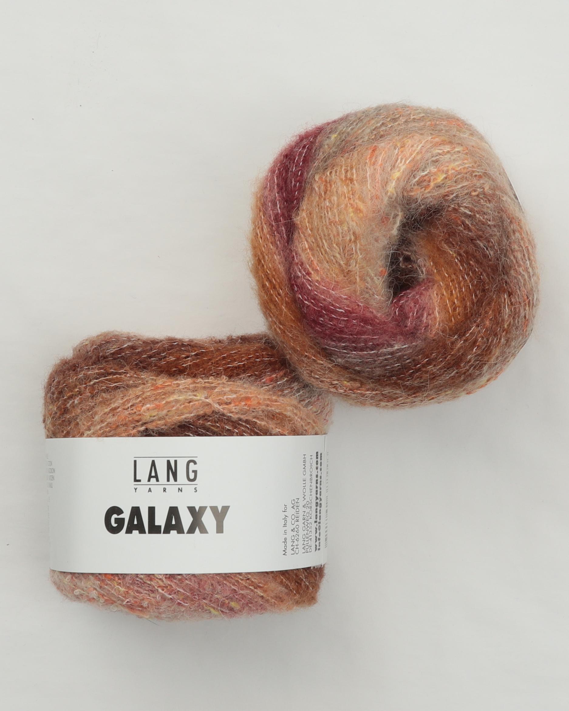 Galaxy fra Lang Yarns - 1189.0001 - 4% Polyester, 14% Bomuld, 20% Alpaka, 22% Polyamid, 40% Ren ny uld