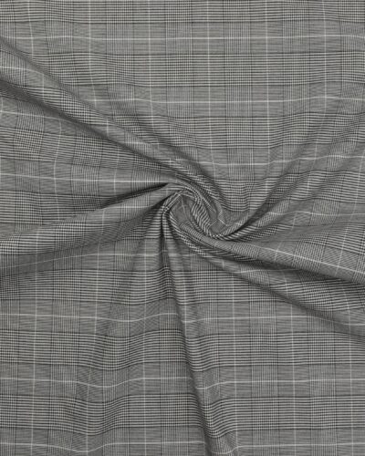 Tern, sort, hvid m. rødt på bagsiden - Polyester m. stræk - Billede 4