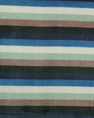 Striber m. grøn - Microfleece