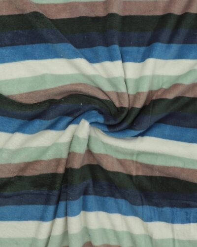 Striber m. grøn - Microfleece 9 Striber m. grøn - Microfleece - Billede 4