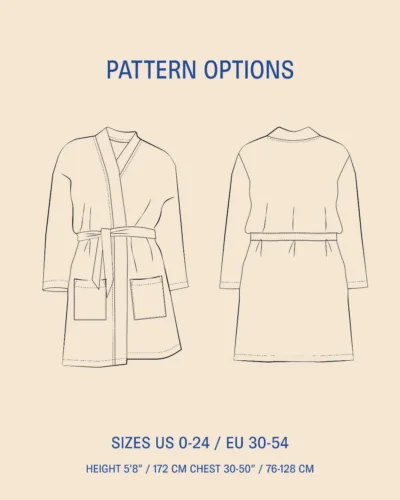 Alternative view of Norma Jean Kimono - str. 30-54