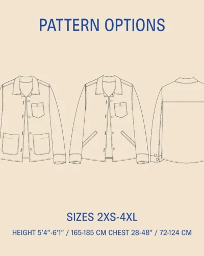 Alternative view of Overshirt jacket - str. 2xs-4xl