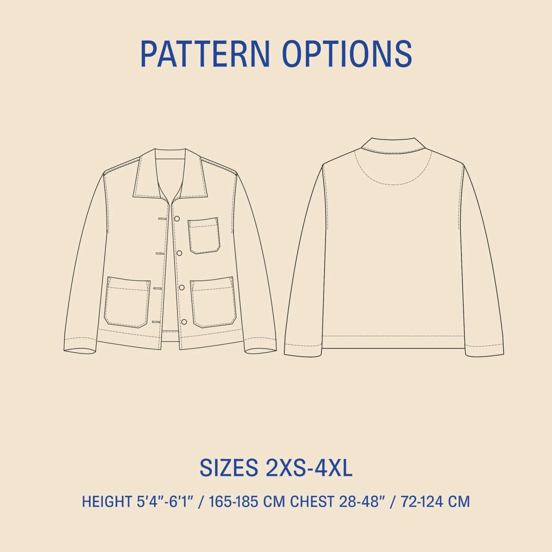 Painter jacket - Unisex str. 2xs-4xl 4 Painter jacket - Unisex str. 2xs-4xl - Billede 2