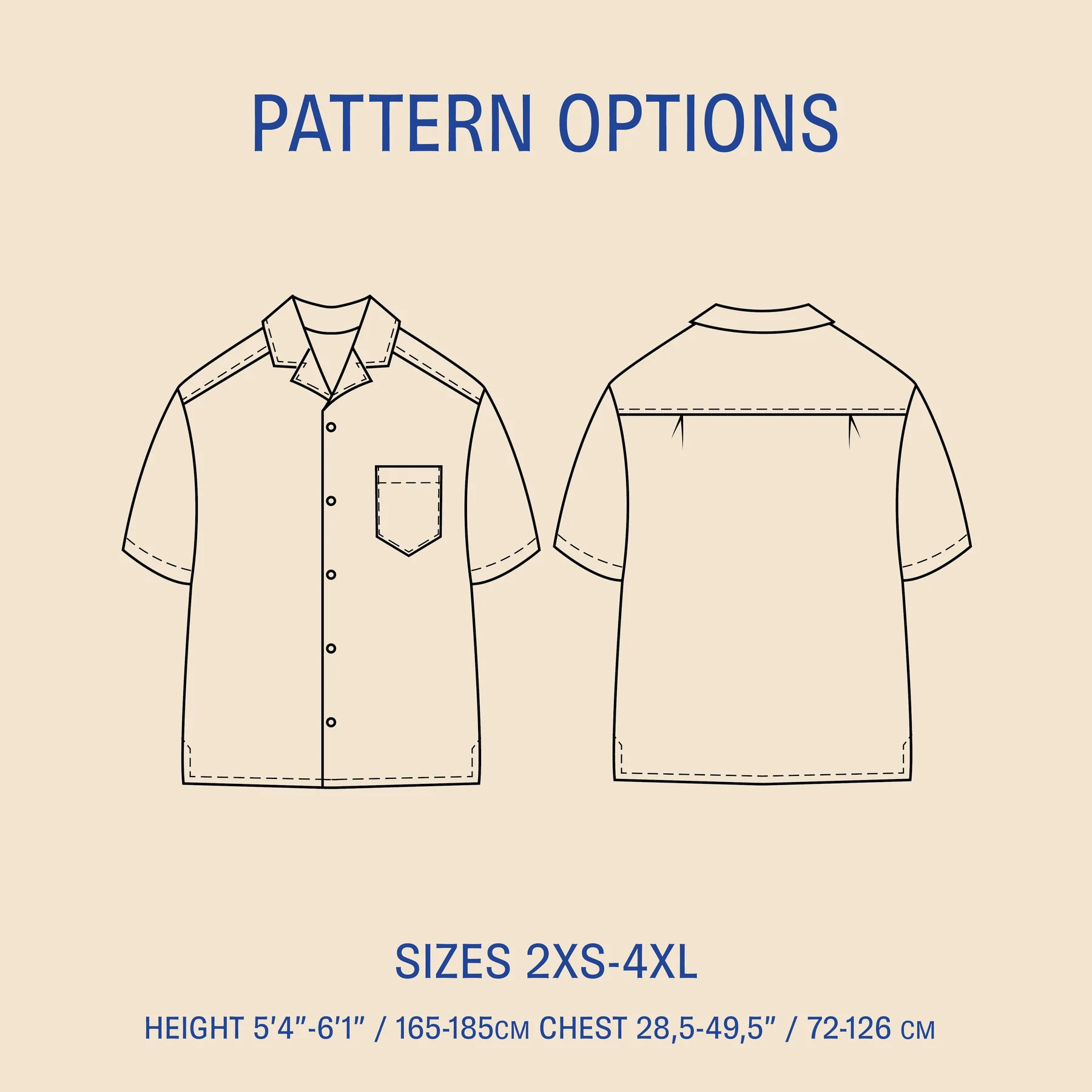 Tropical Shirt - str. 2xs-4xl 4 Tropical Shirt - str. 2xs-4xl - Billede 2