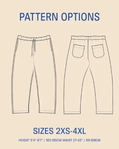 Alternative view of Volume Pants - Unisex str. 2xs-4xl