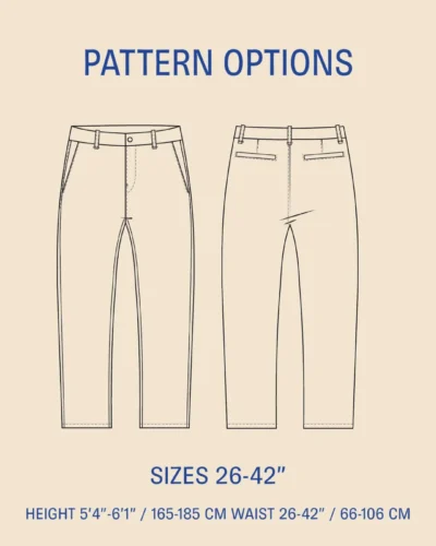 Alternative view of Chino pants - str. 26-42"