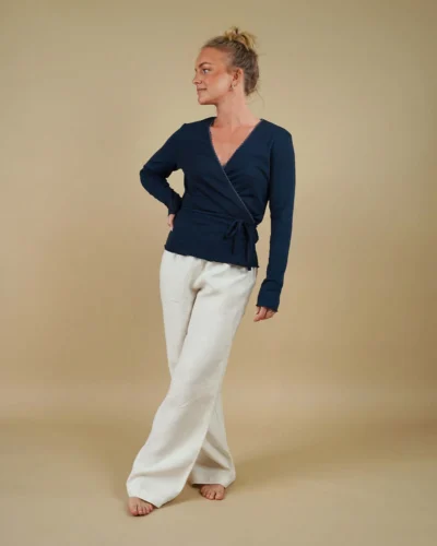 Wrap Blouse - str. 30-54 10 Wrap Blouse - str. 30-54 - Billede 3